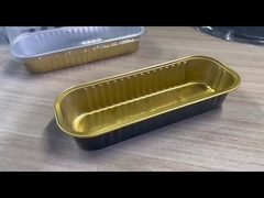 200ml ミニパンのパンパン 焼くために用いる丸いアルミニウムホイルのバーベキュー・グリル・トレイケーキ