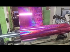 多色 PET プラスチック 層状フィルム 色彩透明レーザーフィルム