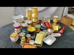 スムースウォール 黒と金 ミニ長長薄膜 ドーム蓋付き テイクアウトパン