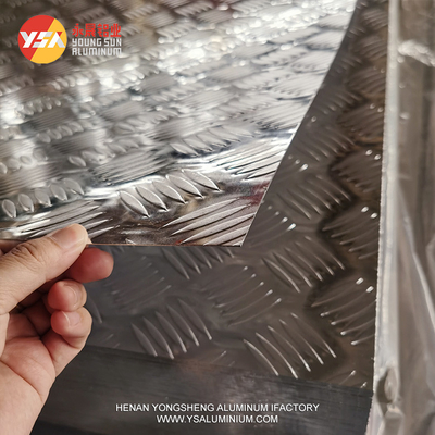 Diamond Plate 5052 Aluminum 8 x 4 Aluminium Sheet Aluminum Tread Plate