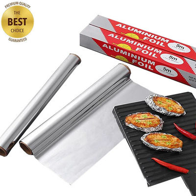 Household Heavy Duty Food Grade Aluminum Foil Paper Roll Kitchen Wrap Foil