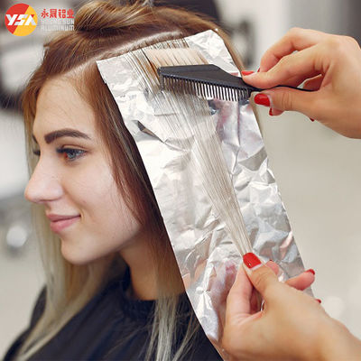 8011 0.025mm Hair Foil For Hair Coloring Salon Use 4.5cm 9.5cm Roll