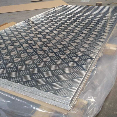Aluminium Checker Plate Sheet 5754 3003 6061 Aluminum Diamond Tread Plate for Flooring Manufacturer in China