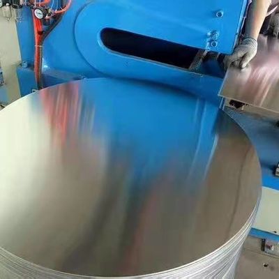 1050 1060 1070 1100 3003 Aluminum Round Circle Cookwares Lights Custom Diameter High Flatness Burr Free Edge Food Grade