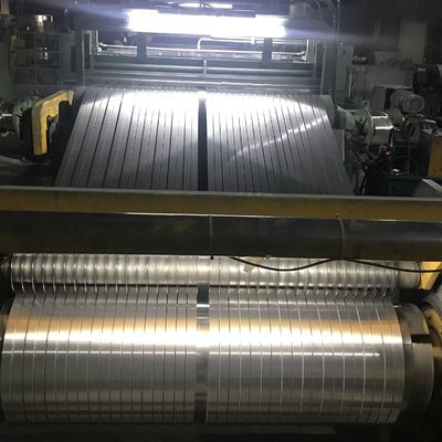 2600mm Width Slitting Thin Aluminum Strips 1mm Insulating Glass Spacer