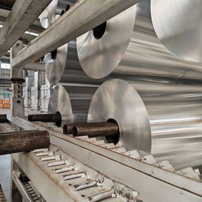 シガレットフォイール 純粋なフォイール 1235 0.0065mm 0.007mm シングルスムーズシガレットパッケージングフォイール