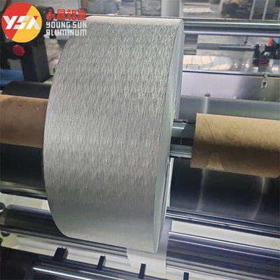8011 Alloy Oil Coated Embossed Aluminum Foil Roll Custom Pattern Hairdressing Foil