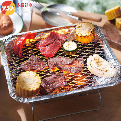 一回使用 BBQグリル ポータブル 木炭グリル 使い捨てグリル トレイ