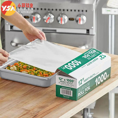 273x165mm キッチン アルミホイルロール 重用食品包装紙シート