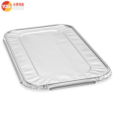 1/3 サイズ 薄膜 蒸気 テーブル パン 蓋 - 100/ケース F2619 直角型 アルミ 薄膜 容器