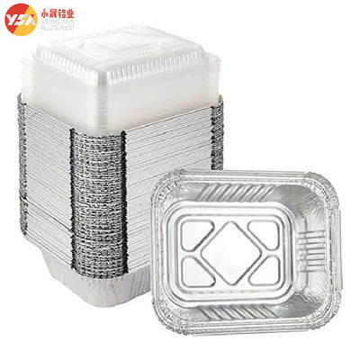 F1 8342 450ml 一回用 アルミホイル 蓋付き 食品 持ち出し容器