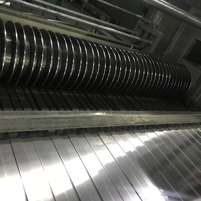 25mm幅0.4mm厚1050薄アルミストリップパイプ高張力スリット