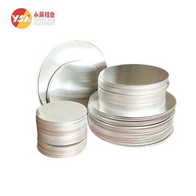 1050 1060 1100 3003 3005 アルミディスク 調理用具 ランプ カスタム 直径 高平面性 刃のない 食品級