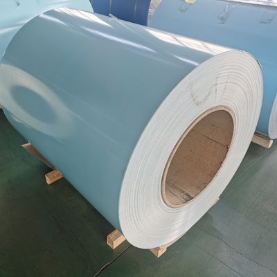 3003 H14 H22によって浮彫りにされた色はアルミニウム コイルの装飾的な溝に塗った