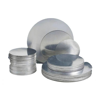 50mm アルミ円 2-6mm 1050 1060 3003 5052 カスタム直径 高平面性 刃のない食品品種